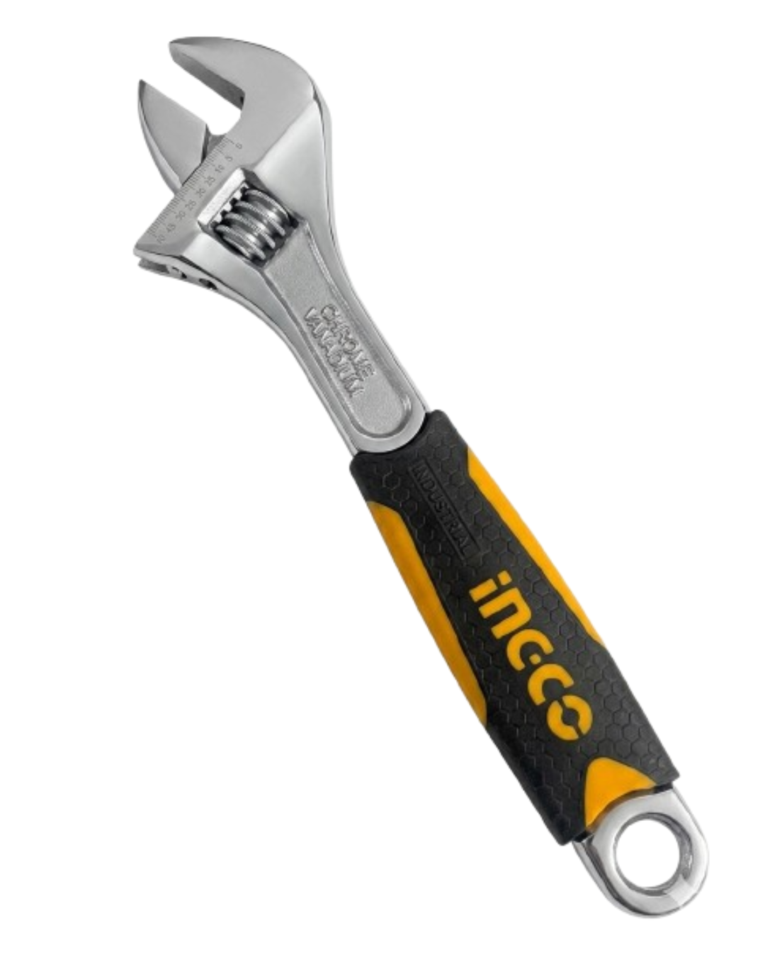 Clé à molette chromée gainée 12" INGCO HADW131128